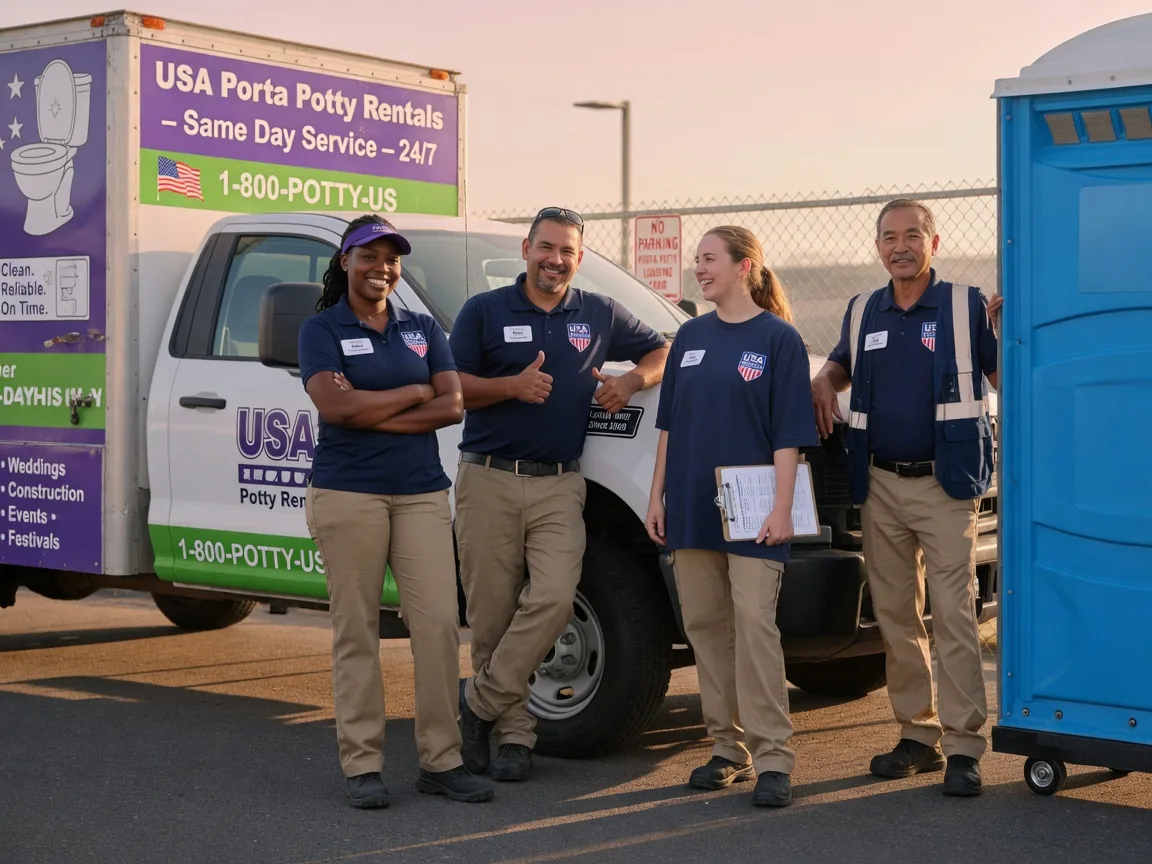 Porta Potty Rental company in Sharpsville, PA